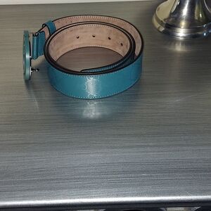 100% Authentic Gucci GG Imprime Leather Belt